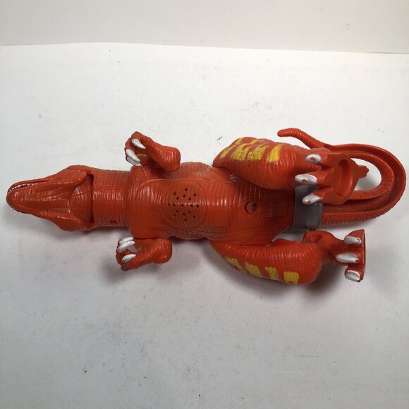 Matchbox Action Figure Dino Adventures Mega Rig Orange Tyrannosaurus T Rex - Picture 4 of 9